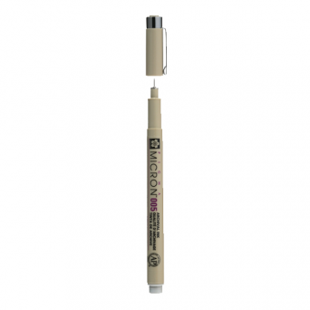 PIGMA MICRON  POINTE CALIBREE 005 - 0.20 MM - GRIS FROID CLAIR