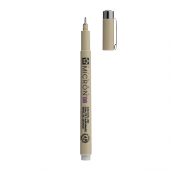 PIGMA MICRON  POINTE CALIBREE 08 - 0.50 MM - GRIS FROID CLAIR