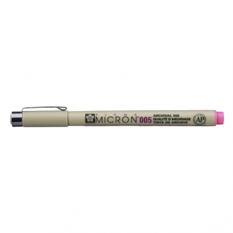 PIGMA MICRON  POINTE CALIBREE 005 - 0.20 MM - ROSE