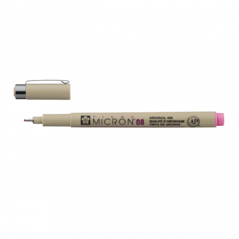 PIGMA MICRON  POINTE CALIBREE 08 - 0.50 MM - ROSE