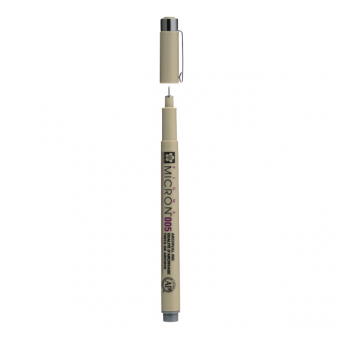 PIGMA MICRON  POINTE CALIBREE 005 - 0.20 MM - GRIS FROID