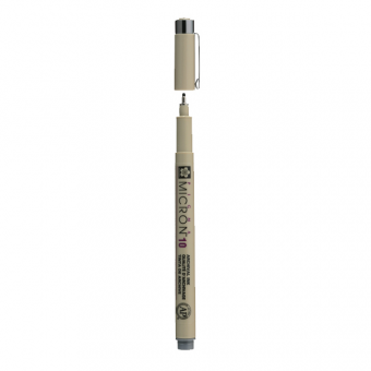 PIGMA MICRON  POINTE CALIBREE 10 - 0.60 MM - GRIS FROID