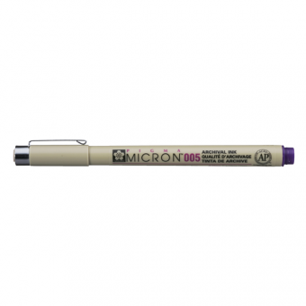 PIGMA MICRON  POINTE CALIBREE 005 - 0.20 MM - POURPRE