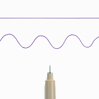 PIGMA MICRON  POINTE CALIBREE 01 - 0.25 MM - POURPRE