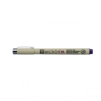 PIGMA MICRON  POINTE CALIBREE 05 - 0.45 MM - POURPRE