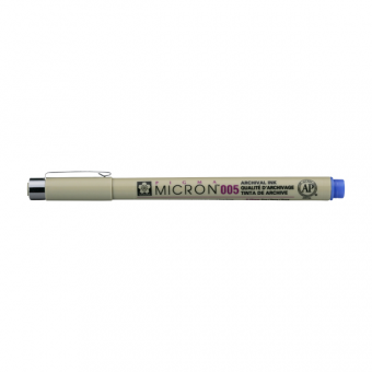 PIGMA MICRON  POINTE CALIBREE 005 - 0.20 MM - BLEU