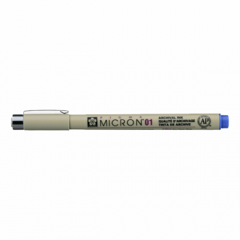 PIGMA MICRON  POINTE CALIBREE 01 - 0.25 MM - BLEU