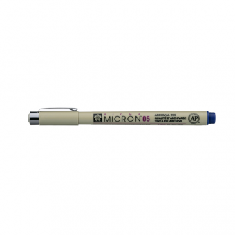 PIGMA MICRON  POINTE CALIBREE 05 - 0.45 MM - BLEU ROI