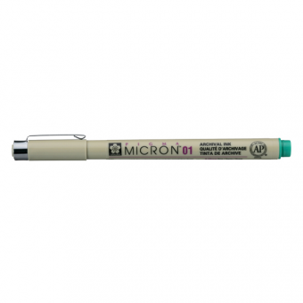 PIGMA MICRON  POINTE CALIBREE 01 - 0.25 MM - VERT