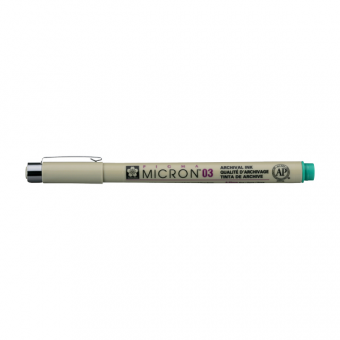 PIGMA MICRON  POINTE CALIBREE 03 - 0.35 MM - VERT