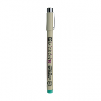 PIGMA MICRON  POINTE CALIBREE 03 - 0.35 MM - VERT