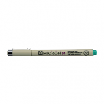 PIGMA MICRON  POINTE CALIBREE 04 - 0.40 MM - VERT