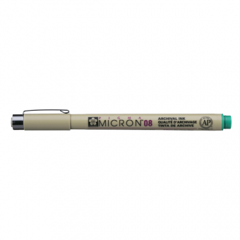 PIGMA MICRON  POINTE CALIBREE 08 - 0.50 MM - VERT