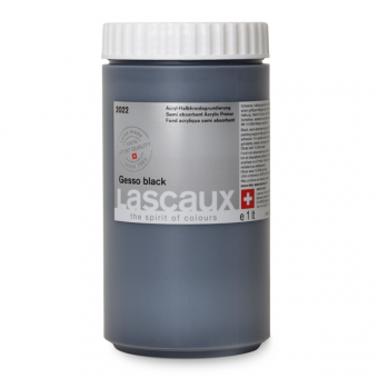 PREPARATEURS DE SURFACE LASCAUX GESSO BLACK