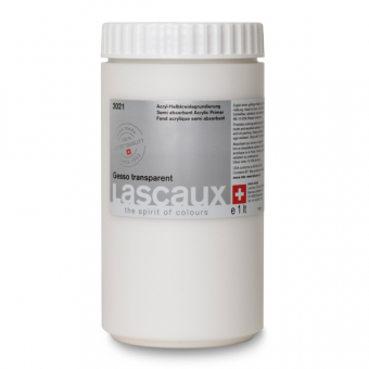 PREPARATEURS DE SURFACE LASCAUX GESSO TRANSPARENT