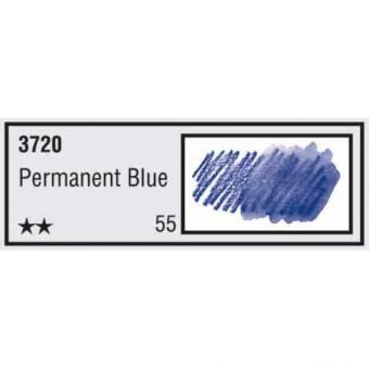 CRAYON MONDELUZ  BLEU PERMANENT 55